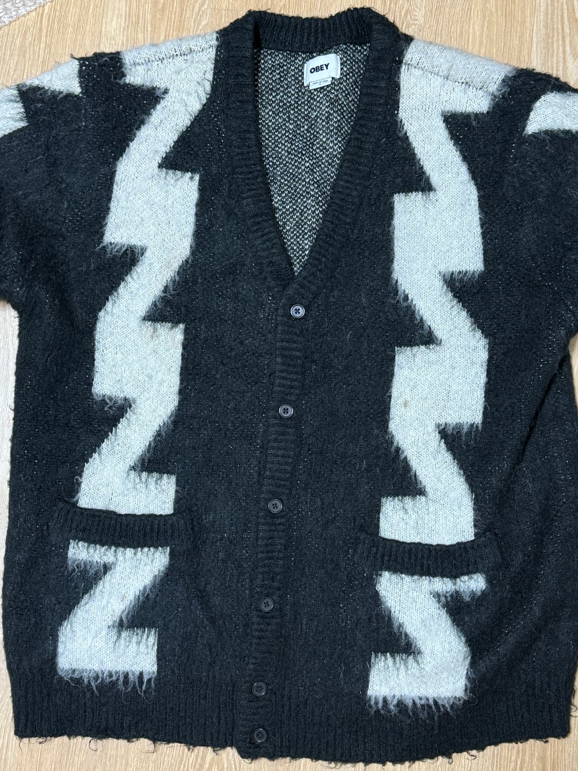 [L] 오베이 Obey 가디건 상품이미지1