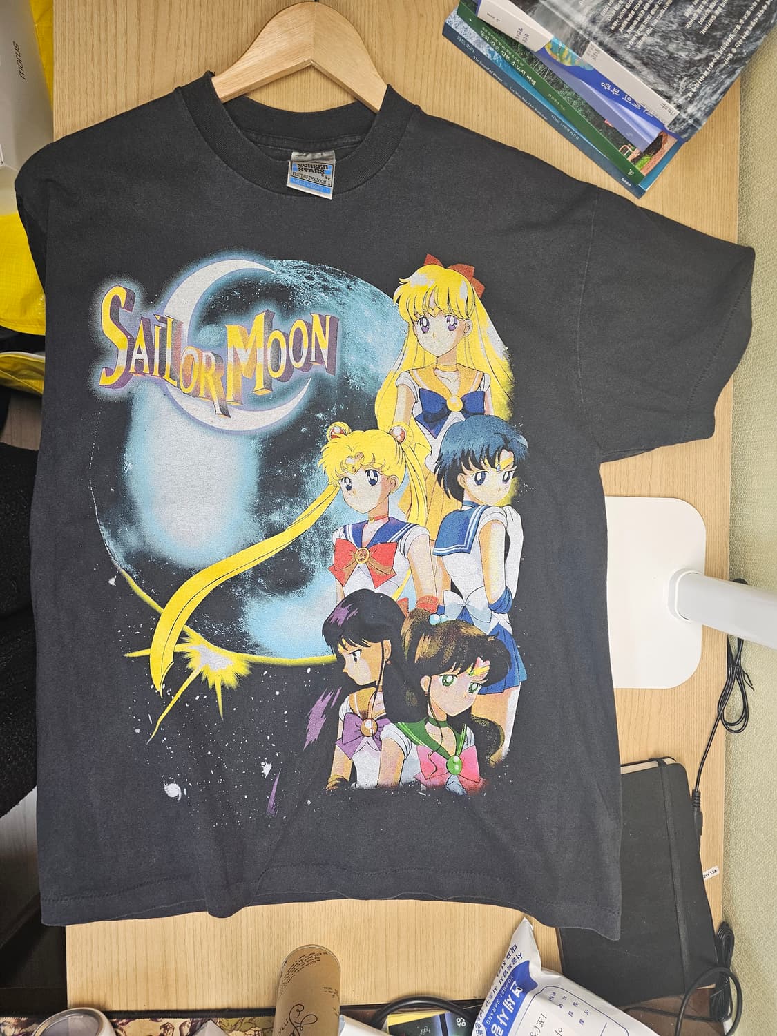 USA 세일러문 양면프린팅 빈티지 티셔츠 Fruit of the loom 상품이미지1