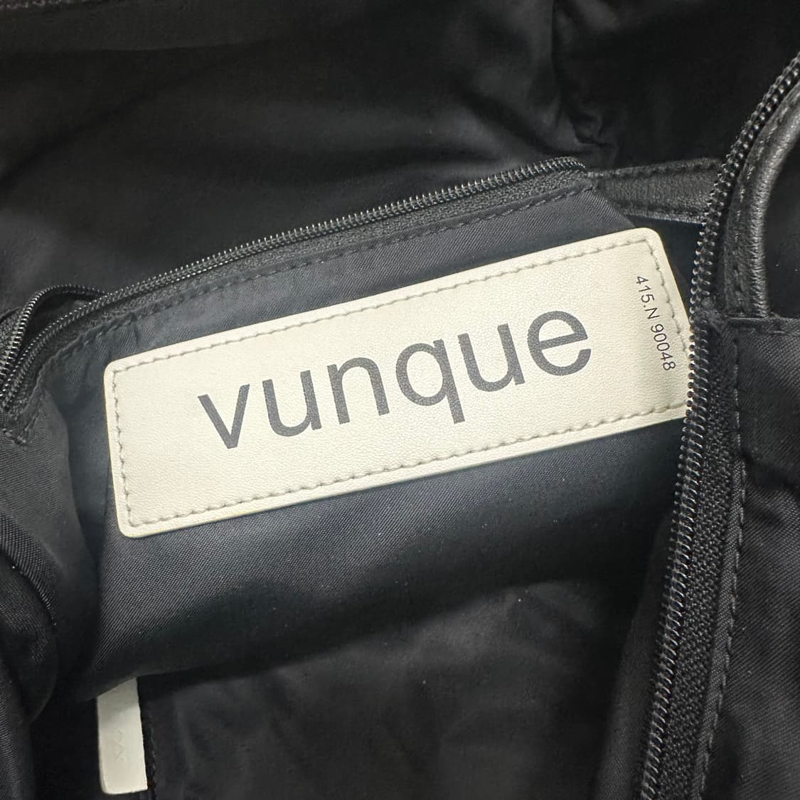 VUNQUE 분크 헤이 패스 여성 토트백 가방 스몰 블랙 상품이미지8
