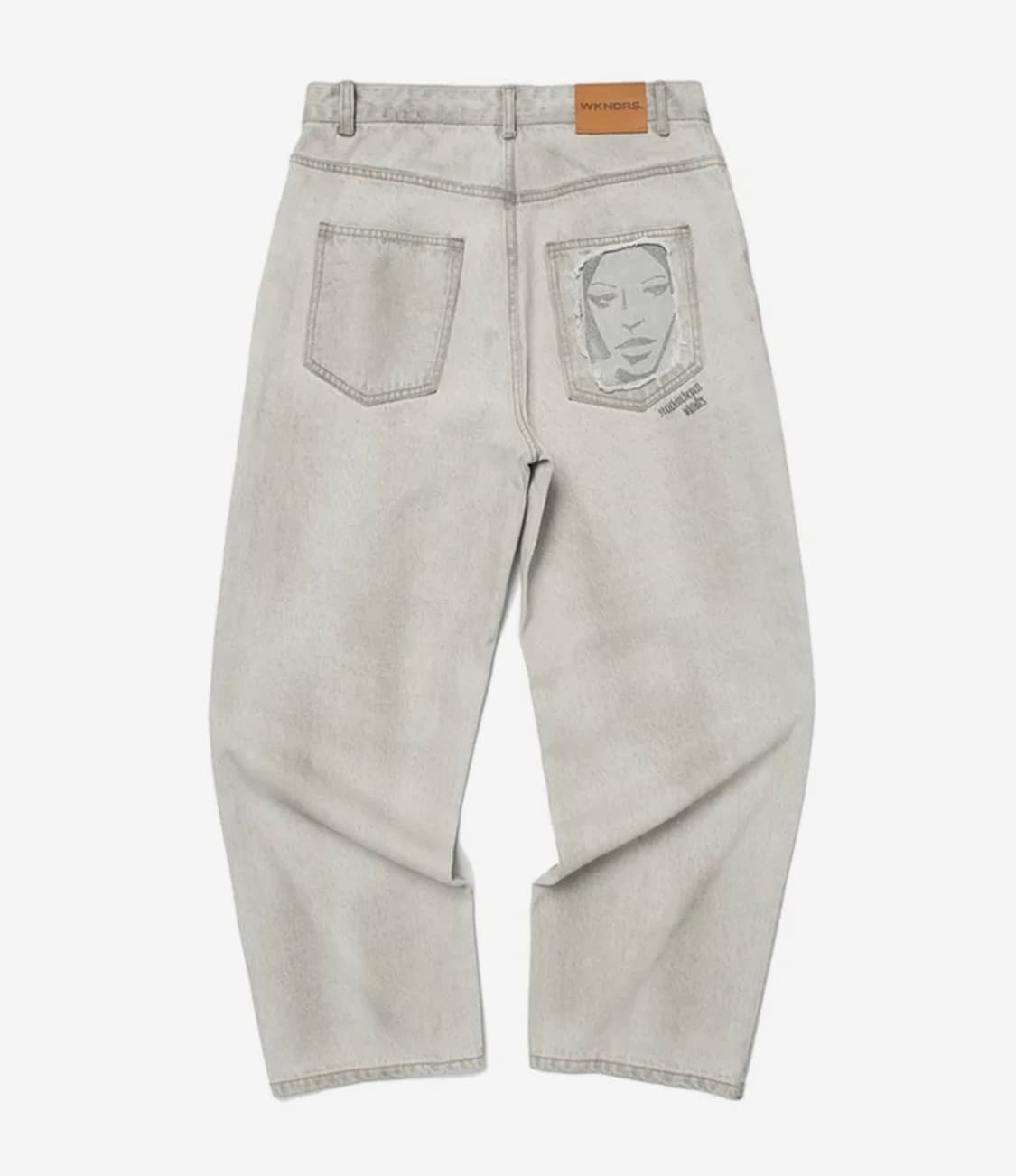 위캔더스 페이스데님팬츠 그레이 m 상품이미지1