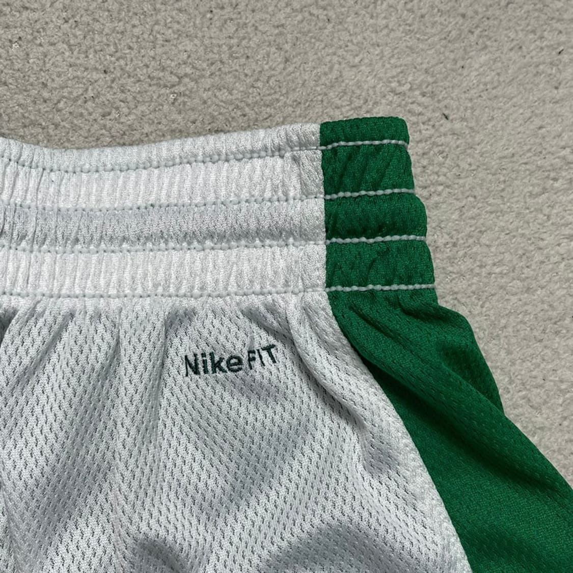 NIKE 드라이핏 메쉬 리버시블 하프팬츠 화이트그린 XXL 상품이미지5