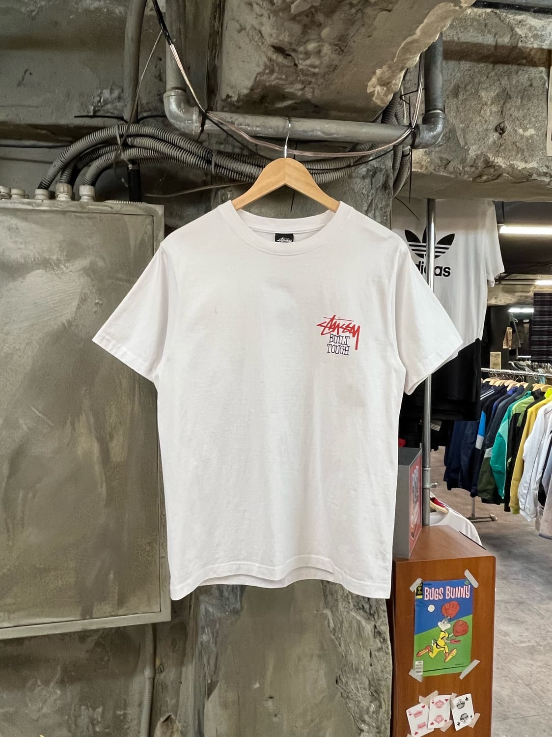 스투시 빌트 터프 반팔티 화이트 S #csz2727 상품이미지2