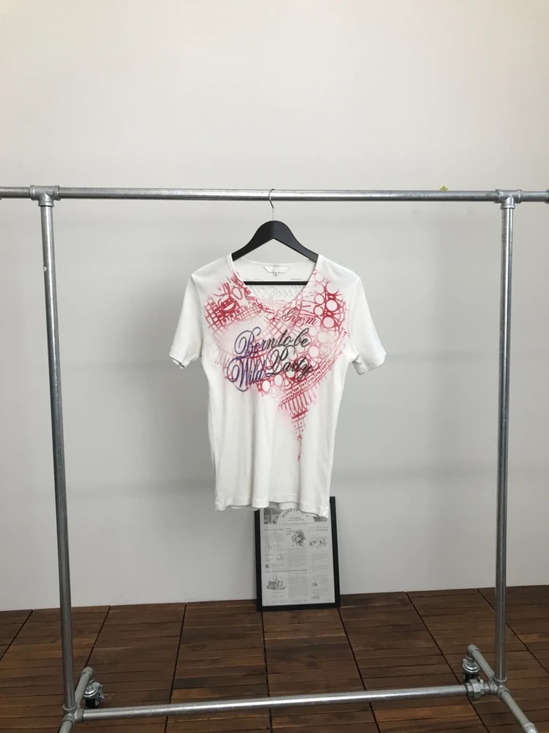 Three Arrows Eagle Graphic Ribbed Tee 상품이미지4