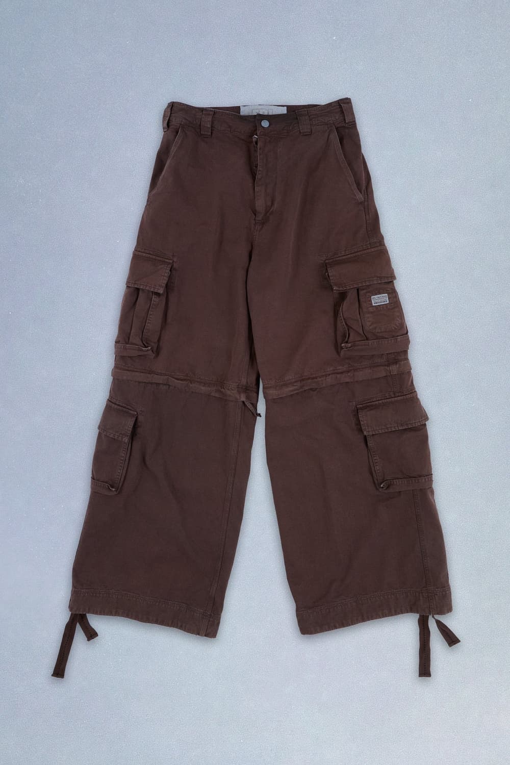 Erl 집 오프 카고 팬츠 브라운 상품이미지1