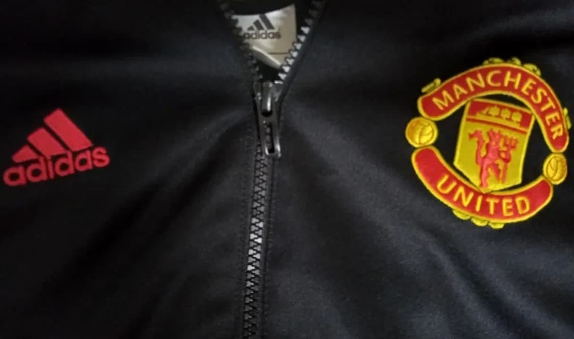 아디다스 맨유 검빨 트랙탑 저지 져지집업 90/S 상품이미지3