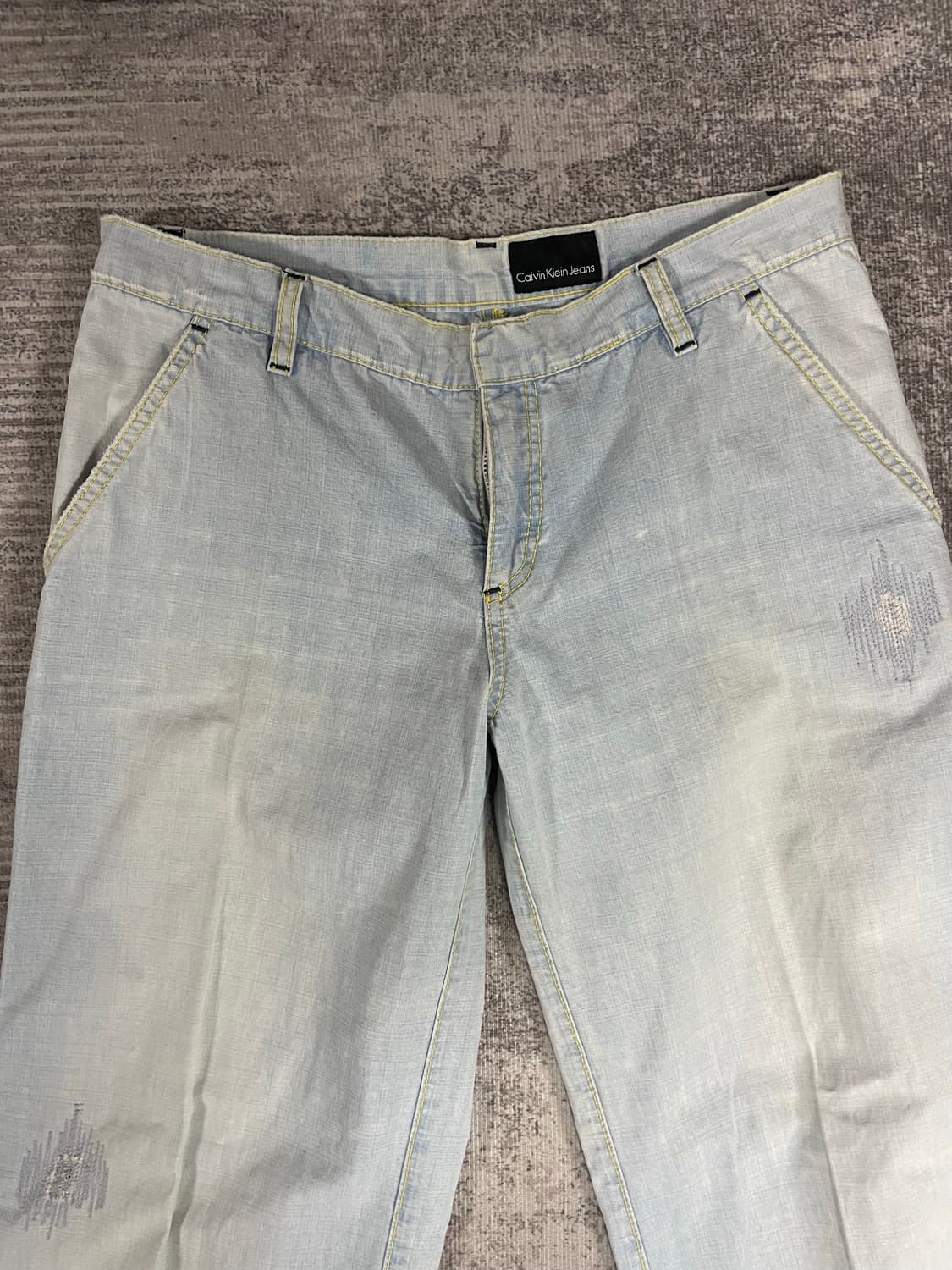 90s Ck 와이드 데님 상품이미지5