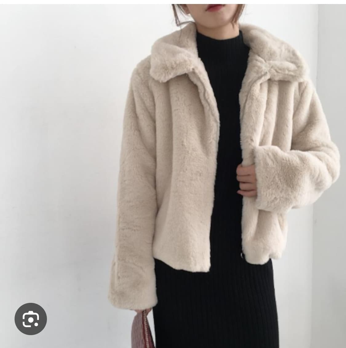 베이지 퍼자켓 상품이미지5