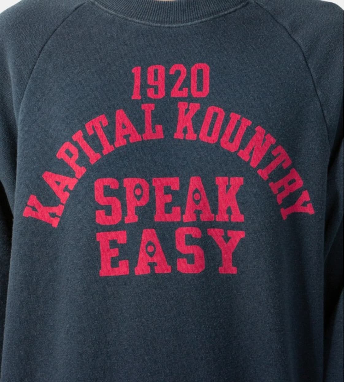 [3] 캐피탈 1920 SPEAK EASY 스웻셔츠  네이비 상품이미지3