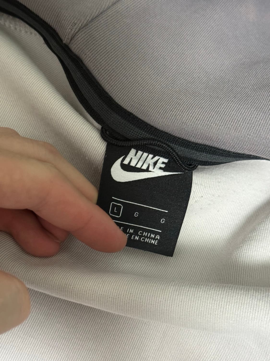 나이키 배색  테크팩 후드집업 상품이미지3