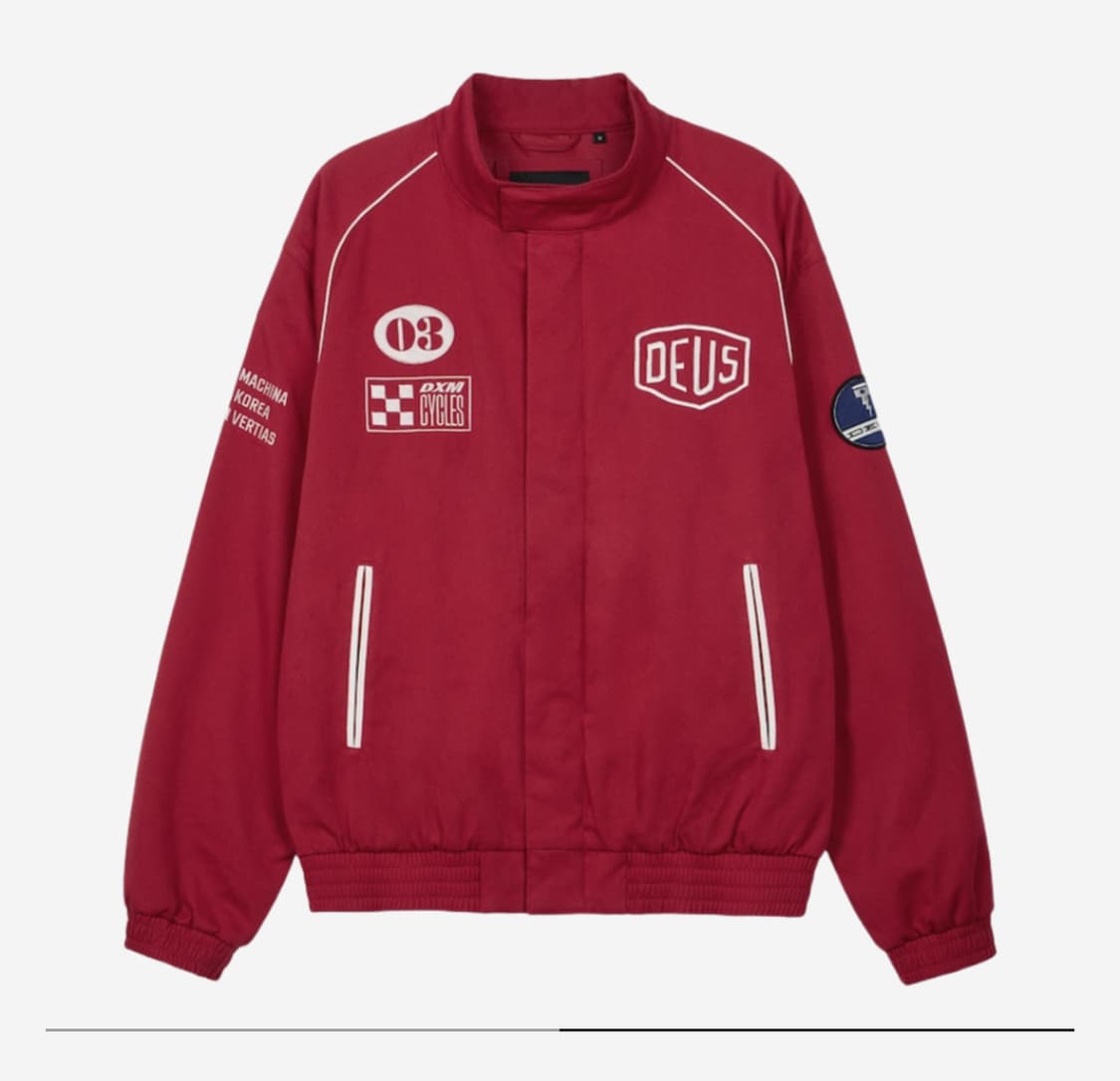 데우스 엑스 마키나 레이싱 자켓 레드 상품이미지1