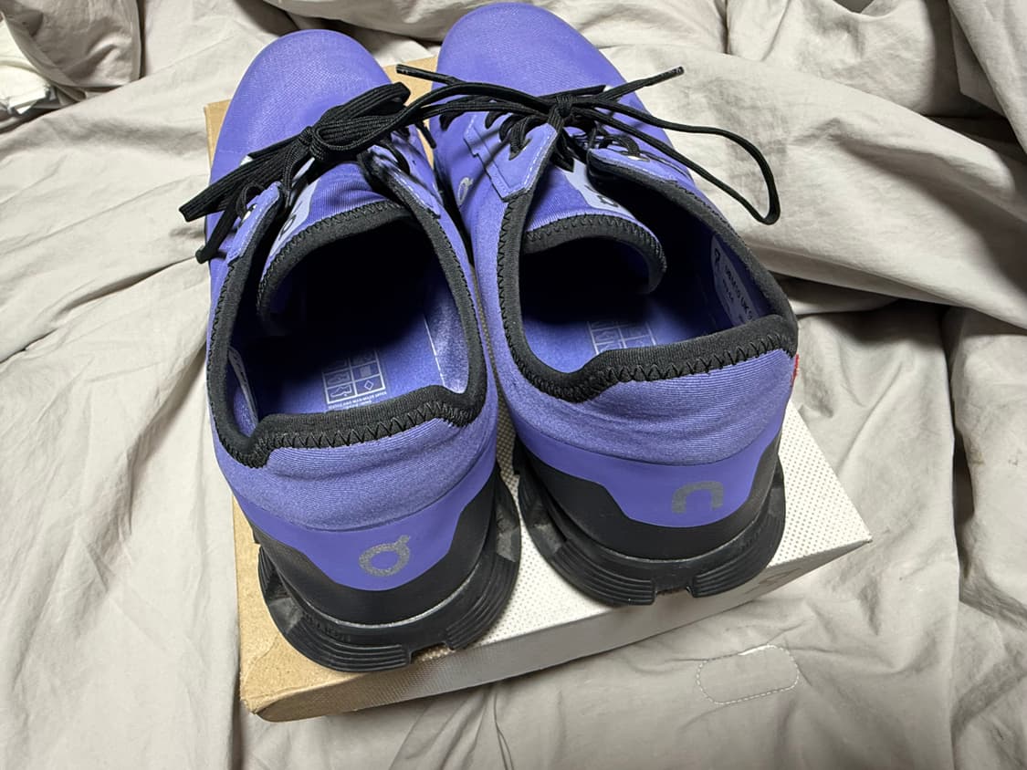 온러닝 클라우드X3 AD 블루베리 블랙 EU44 280 판매 상품이미지4