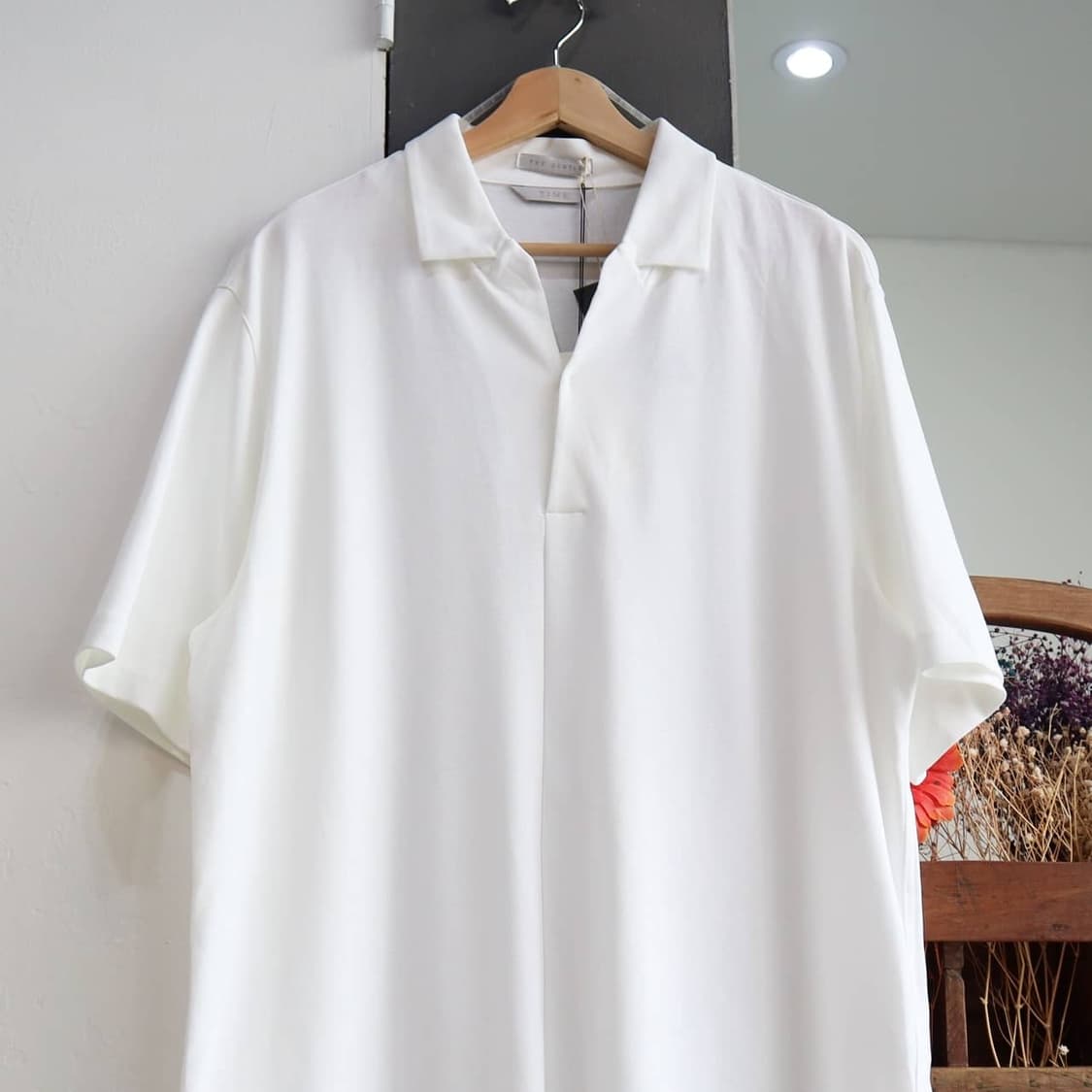 TIME 카라넥 하프티셔츠 상품이미지2