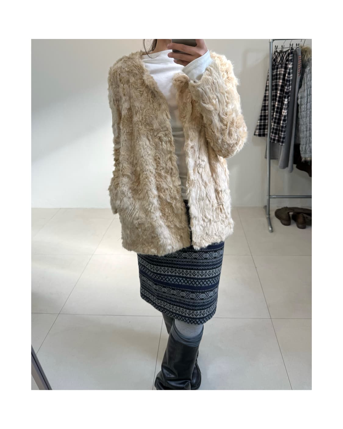 빈티지 논카라 퍼 자켓(개인결제창) 상품이미지2