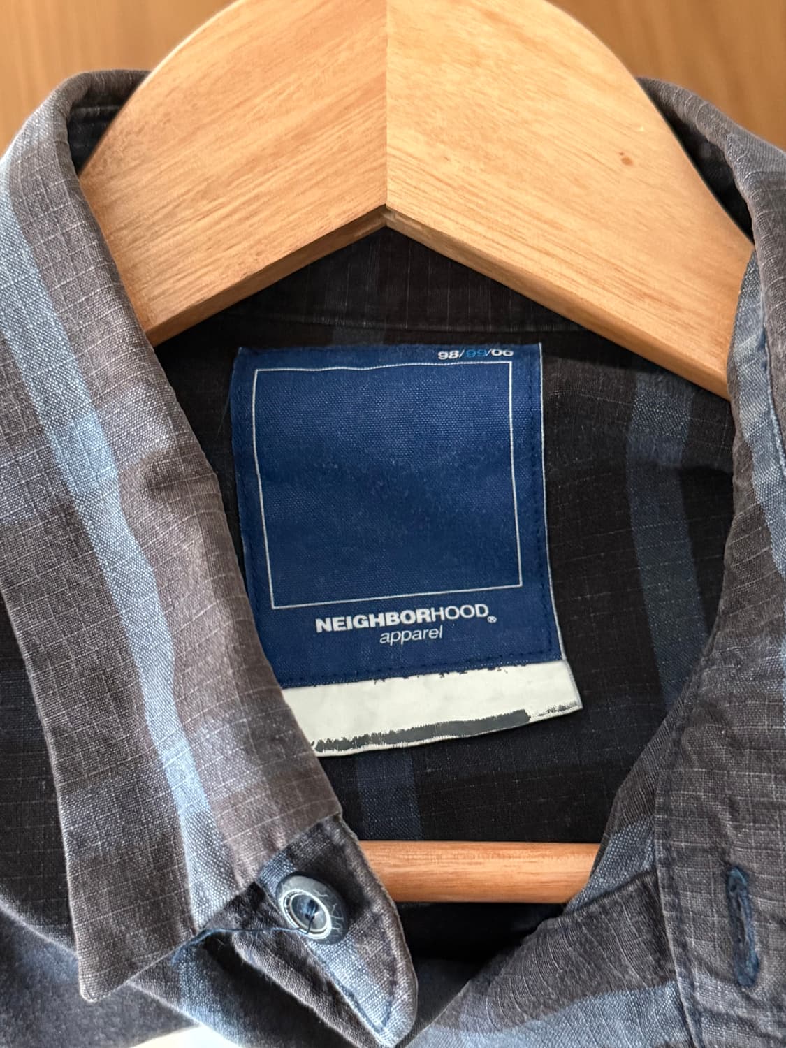 1999 네이버후드 체크서츠 상품이미지4