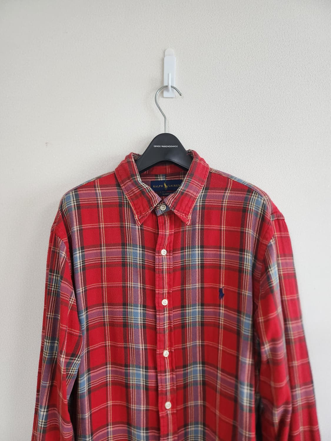 폴로랄프로렌 체크셔츠 (L 상품이미지1