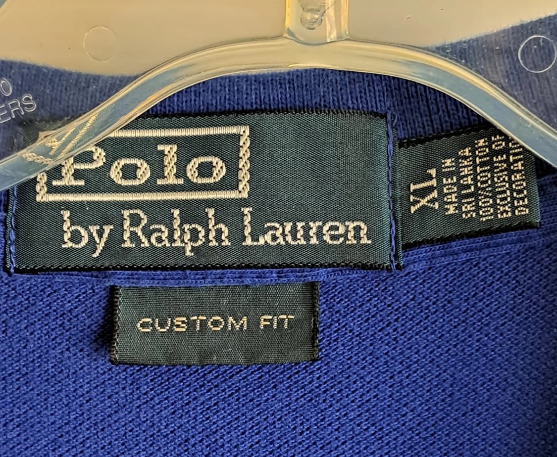 폴로 랄프로렌 빅포니 반팔 카라티 블루 옐로우 상품이미지4