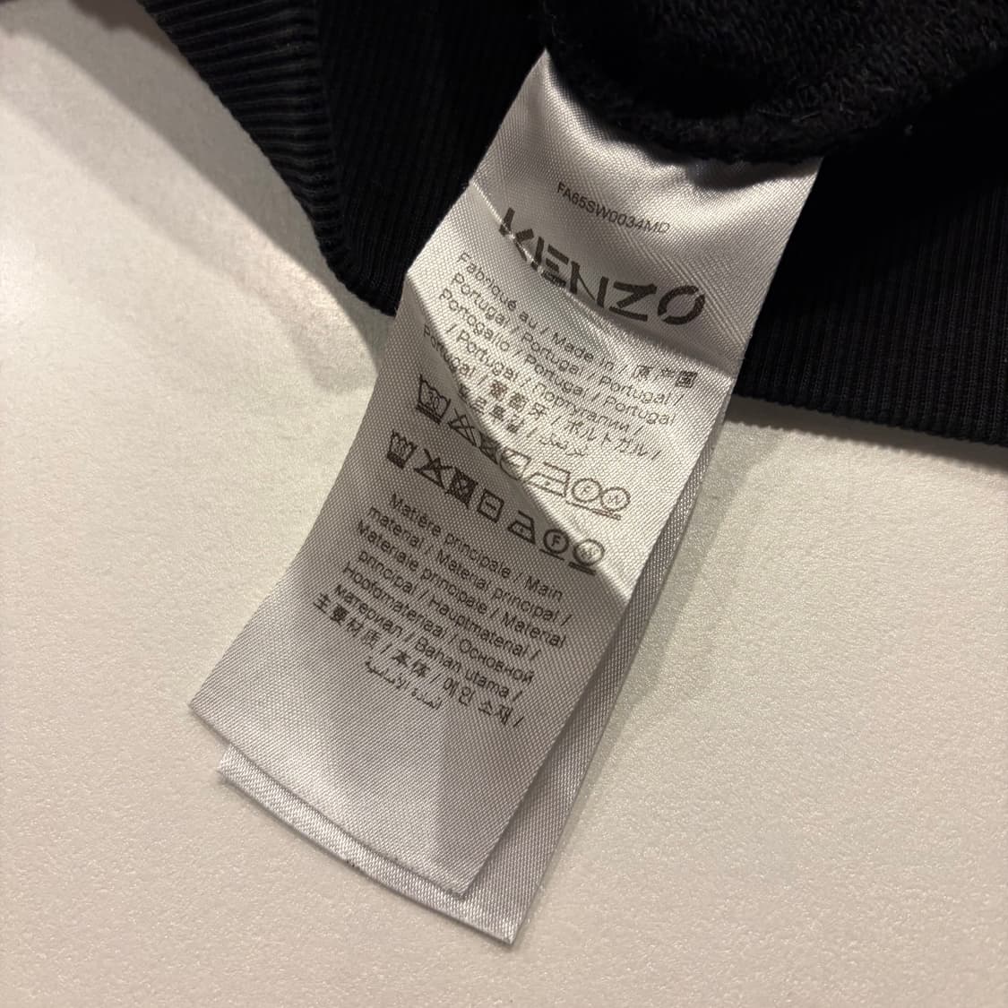 [L] 20FW KENZO 겐조 블랙 타이거 자수 맨투맨 B991 상품이미지6