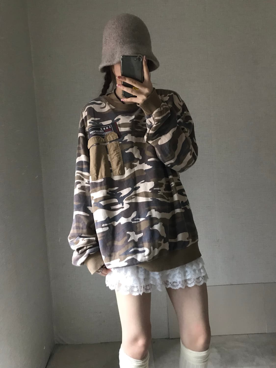 푸부 00s 카모 맨투맨 상품이미지4
