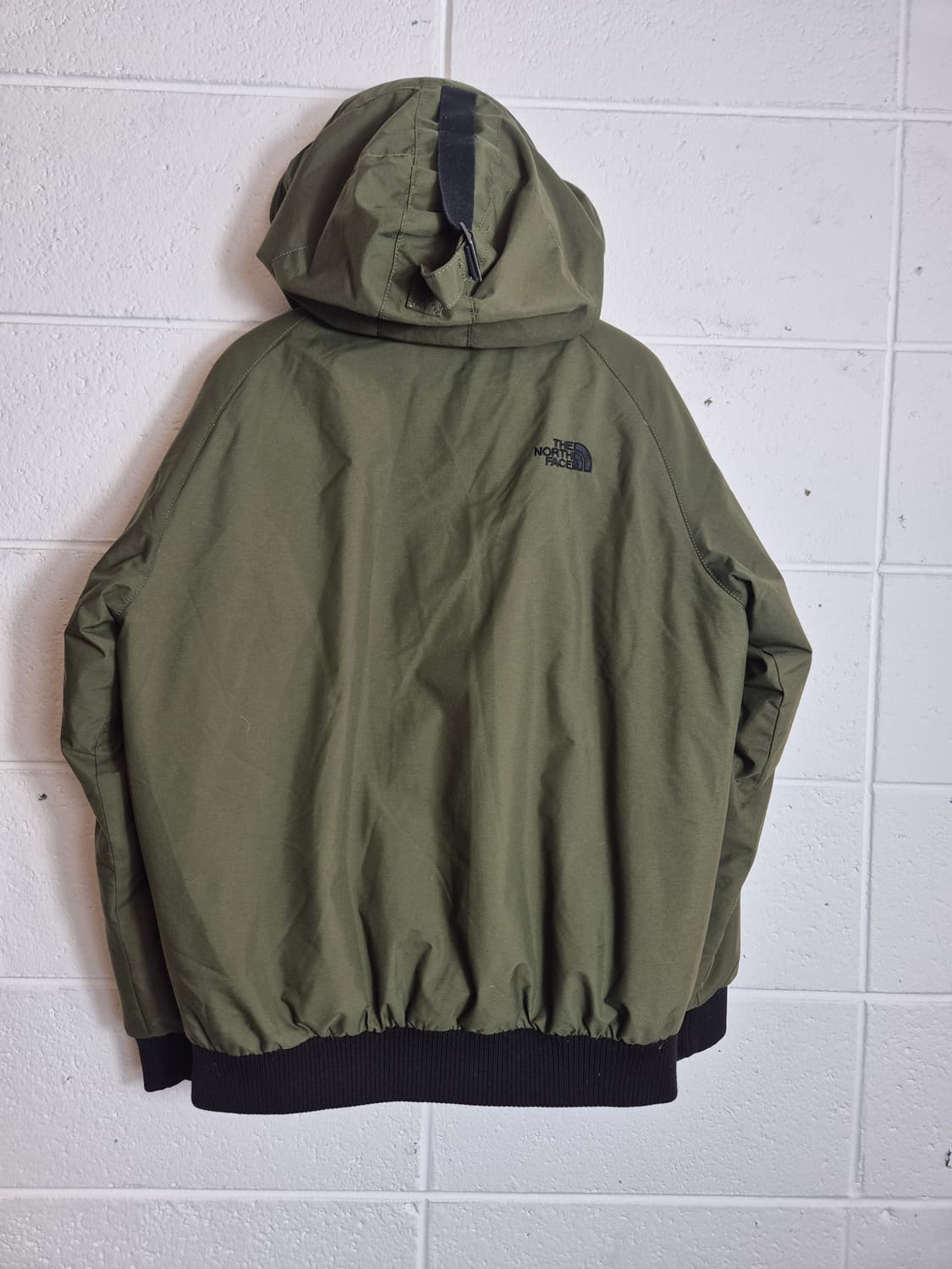*90 )노스페이스 카키 봄버 패딩 덕다운 자켓 상품이미지4
