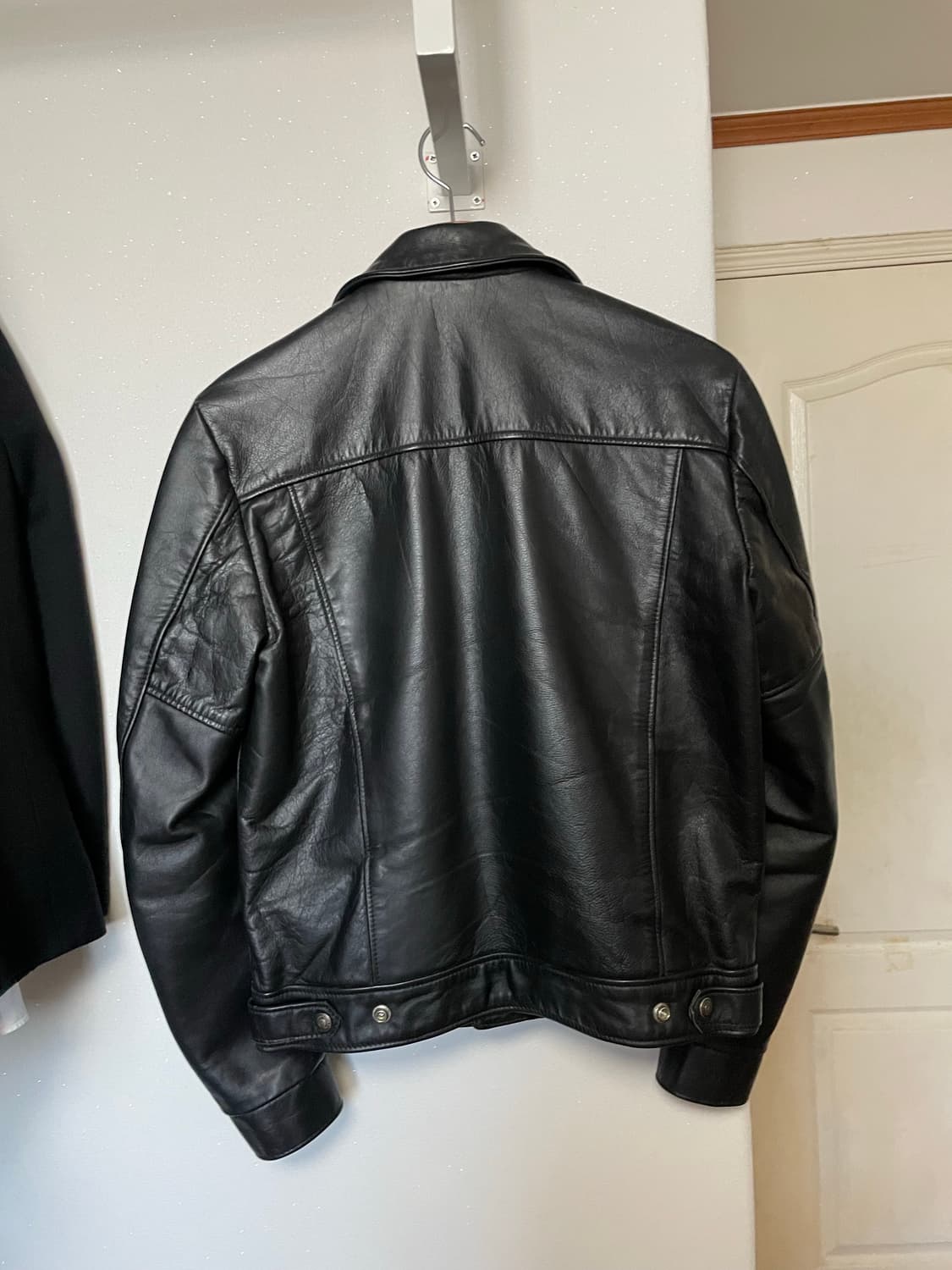 Schott 3-type 3세대 트러커 가죽자켓 38 상품이미지4