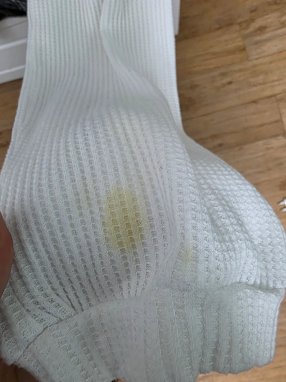 아이필유럭키 더블레이어드 와플 체크셔츠 블랙 m 상품이미지2