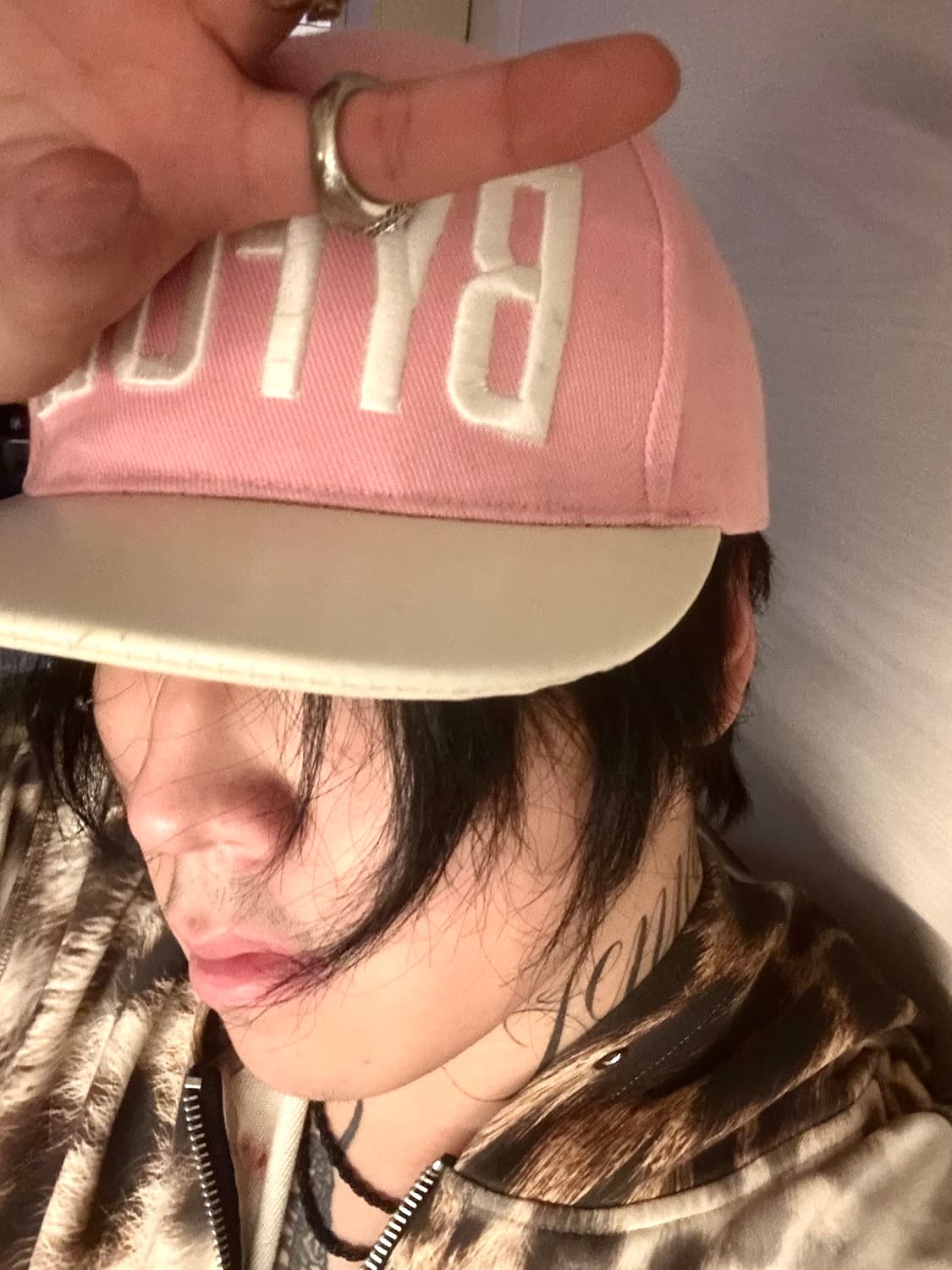 Pink Leather 2016ERA cap 상품이미지4