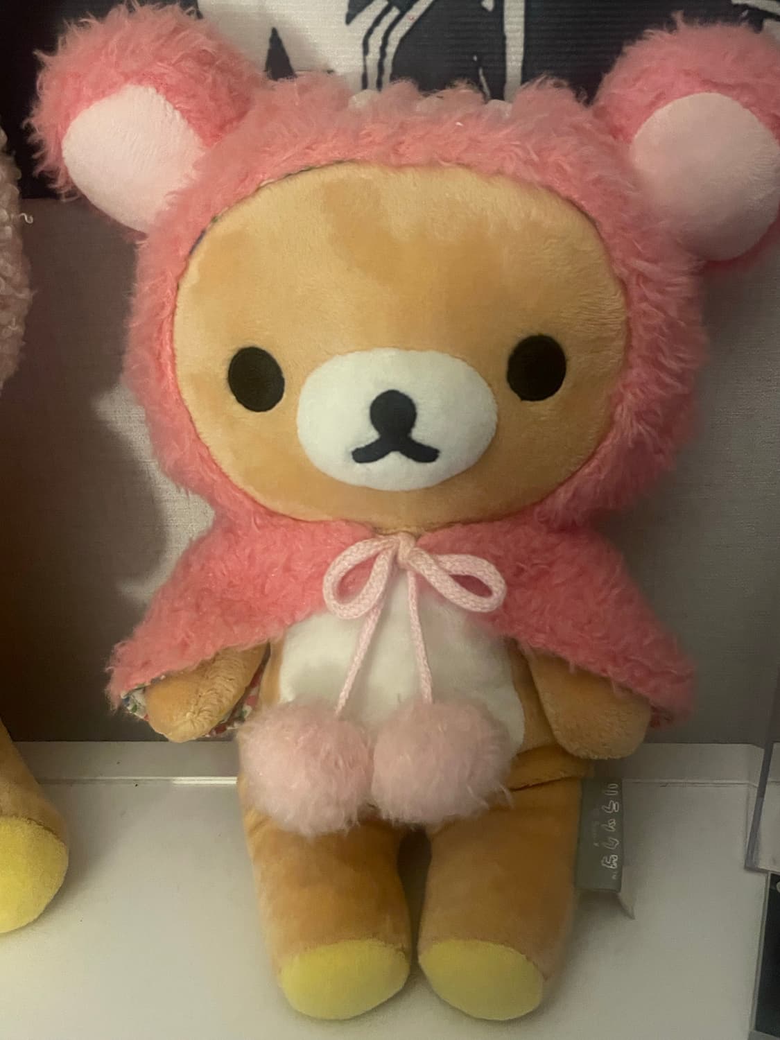 리락쿠마 다람쥐 폼폼망토 인형 상품이미지3