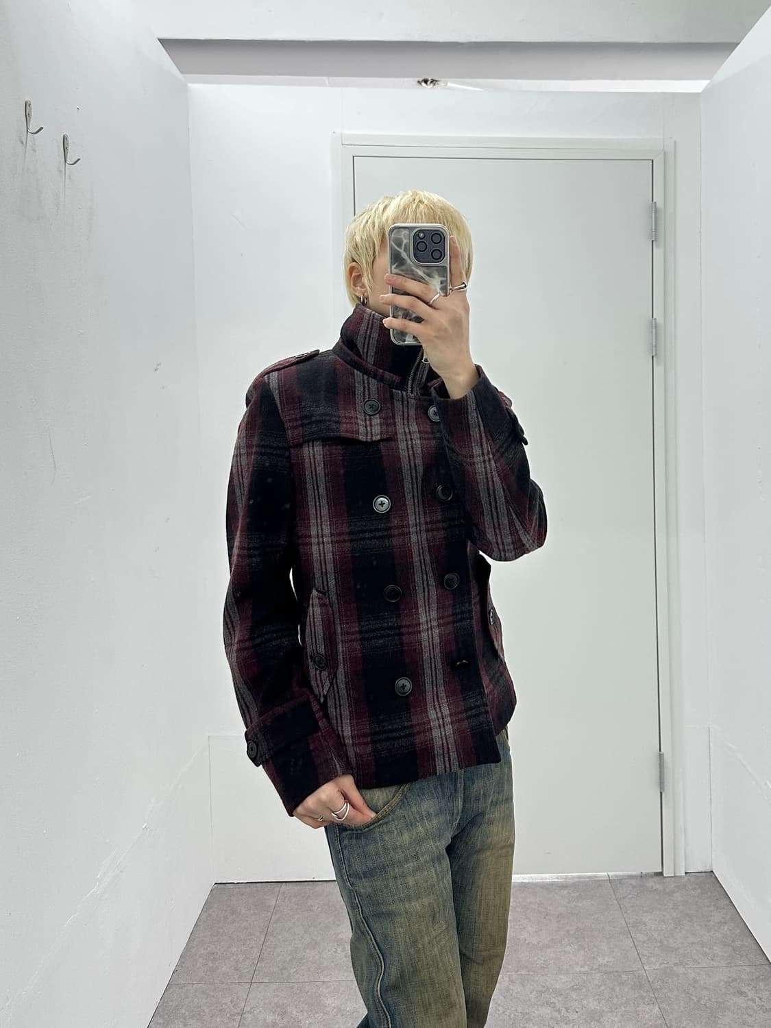 Male&Co Napoleon High-Neck Double Breast 상품이미지6