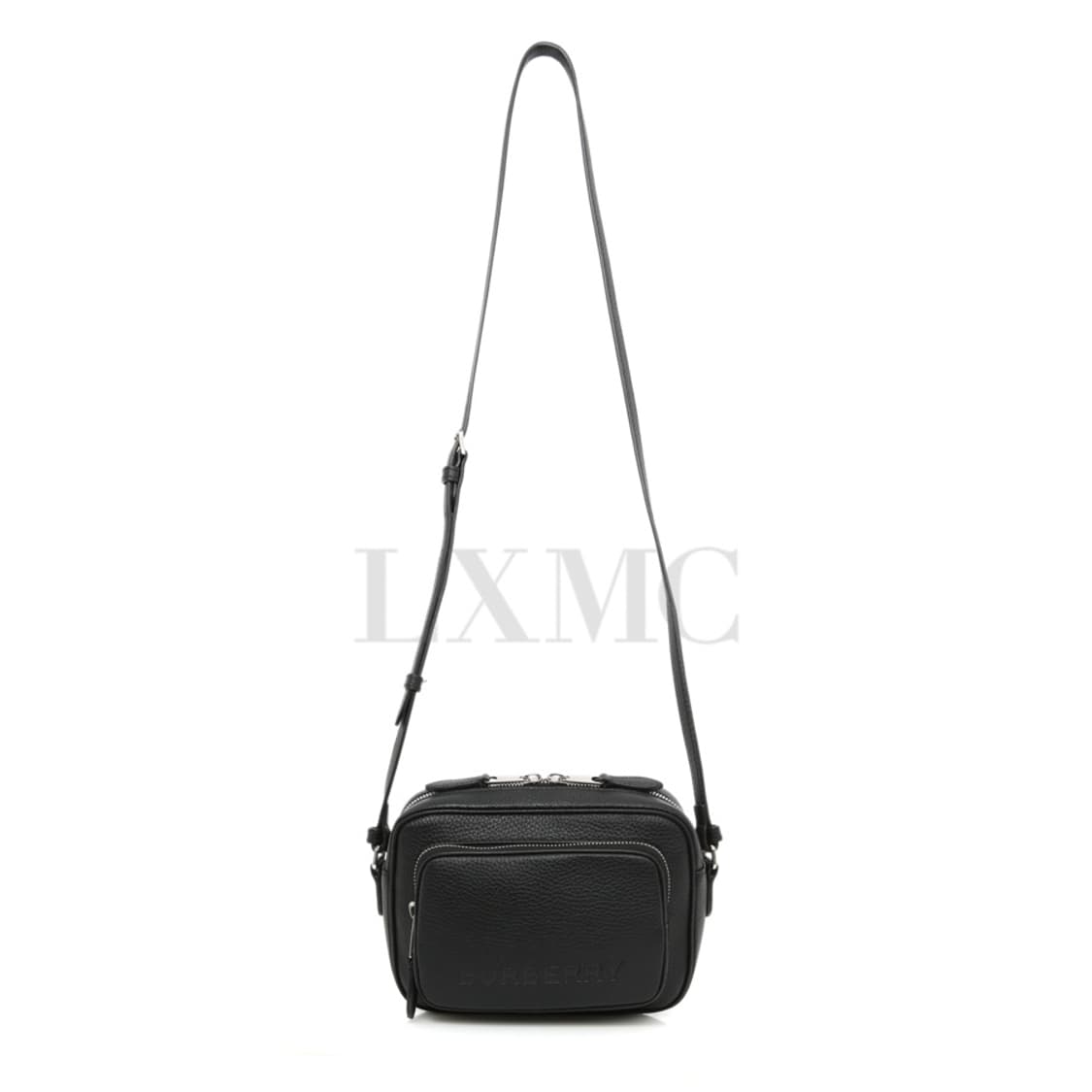버버리 블랙 미니크로스 더블지퍼 카메라백 8061569 상품이미지6