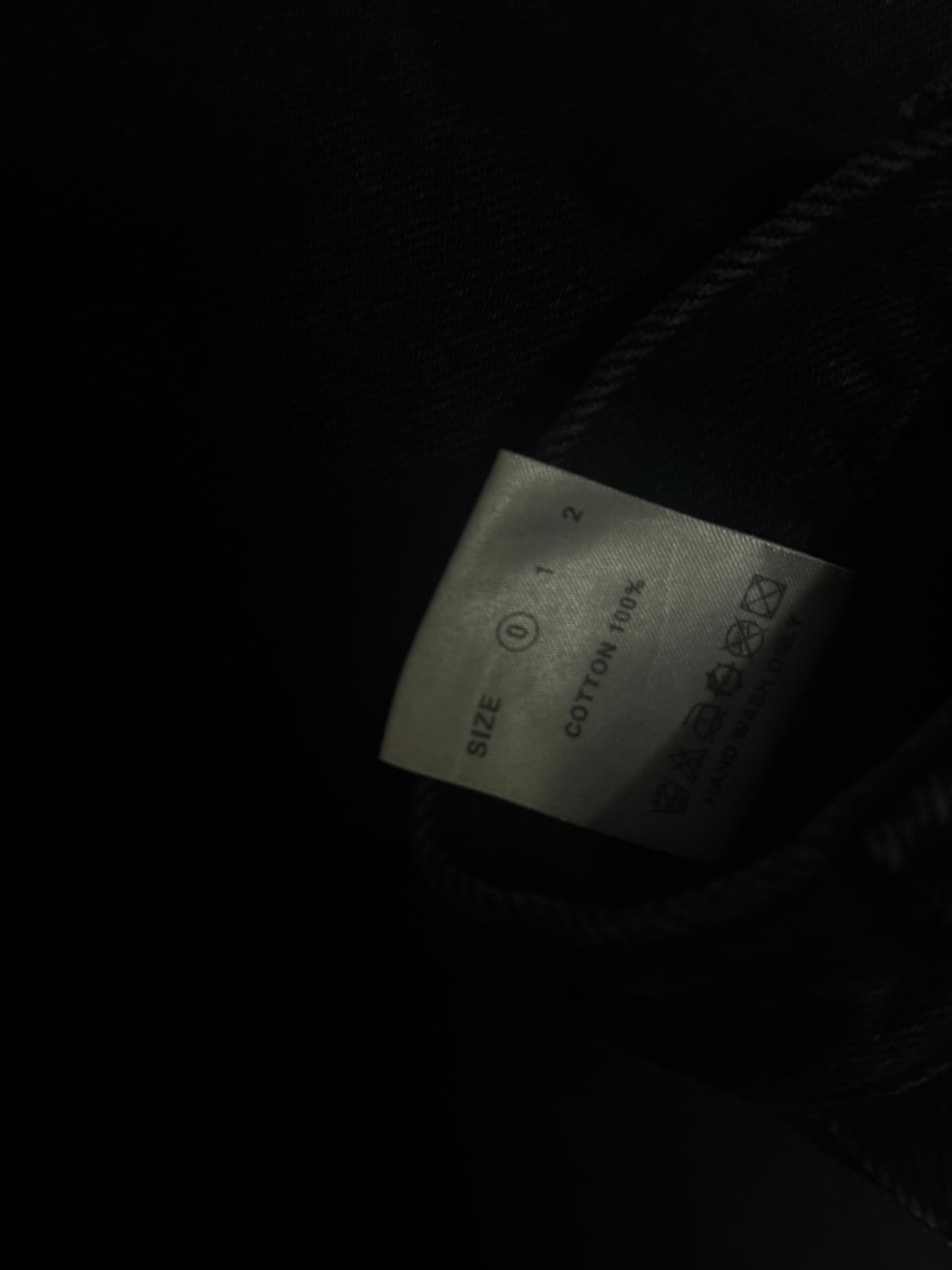 043y 비엑세스 아일렛 바지 0사이즈 상품이미지3