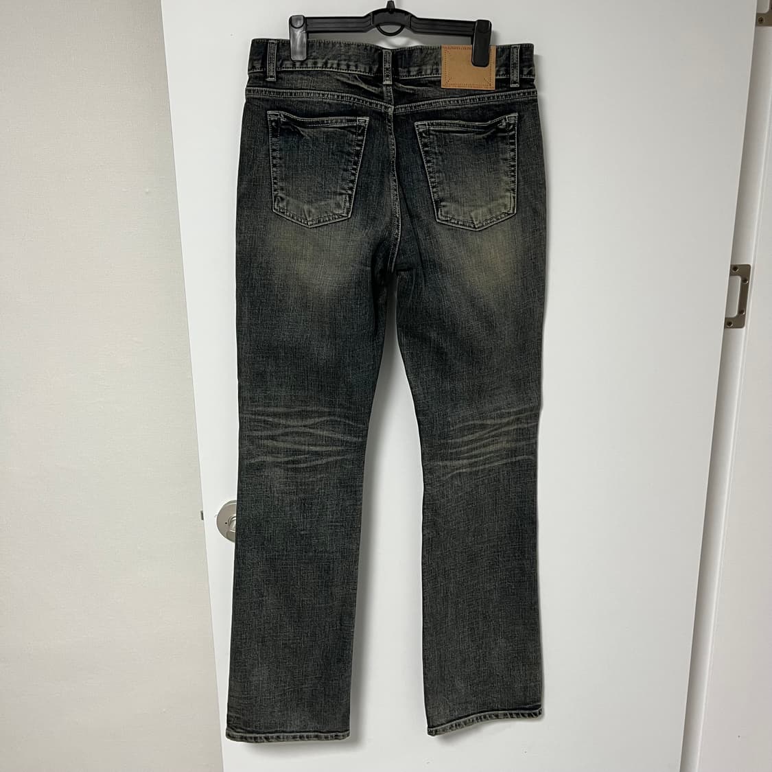 46 엘무드 워싱 부츠컷 데님팬츠 상품이미지2