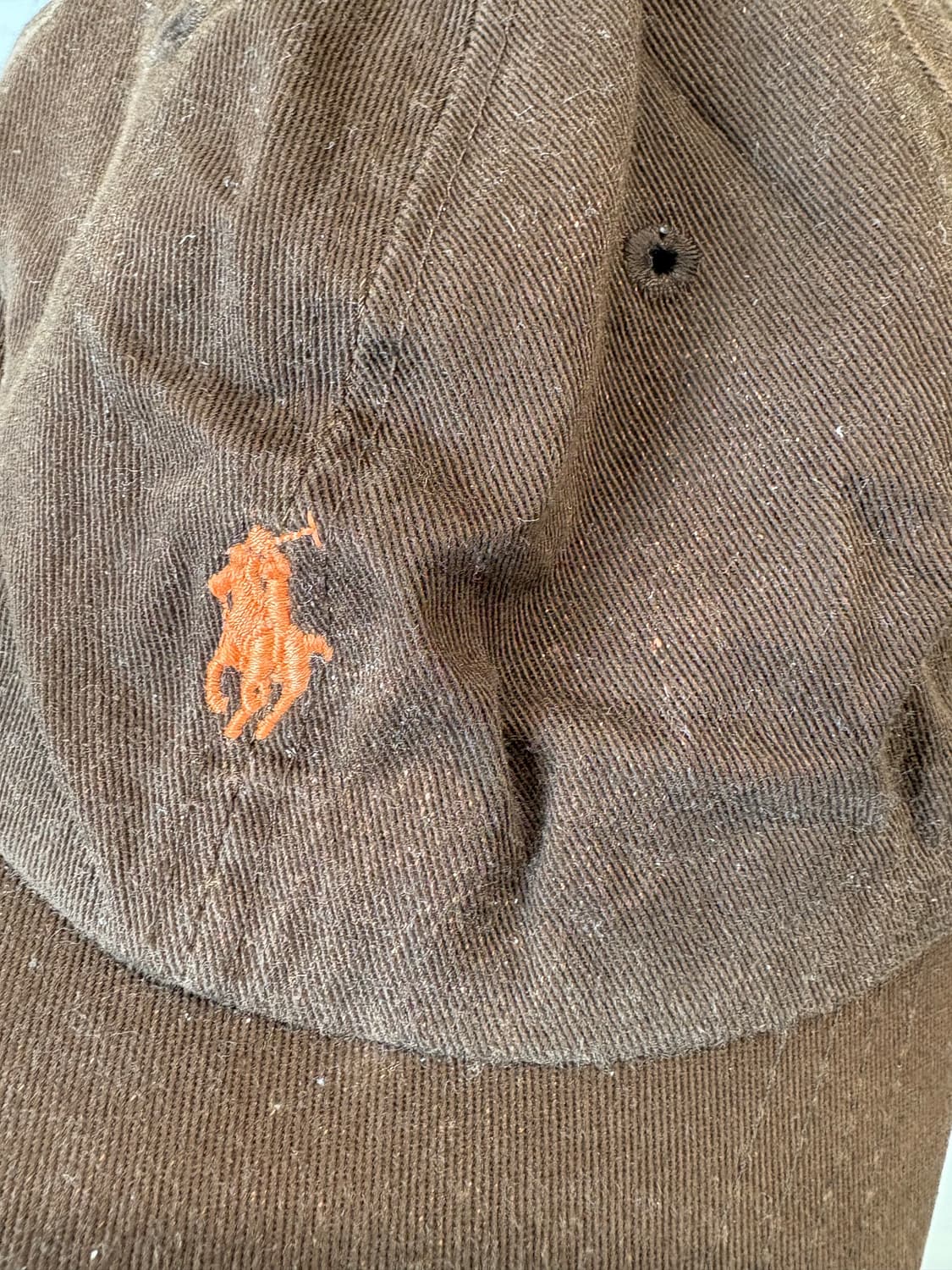 폴로랄프로렌 빈티지 브라운 볼캡 상품이미지6