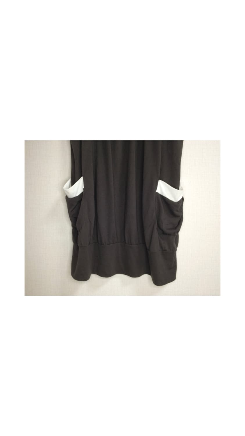 빈티지 다크 브라운 레이어드 나시 원피스 튜닉 상품이미지4