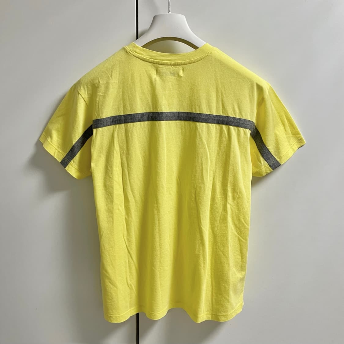 [XS,S,M]기마구아스 Thomas 라인 티셔츠/옐로우 상품이미지3