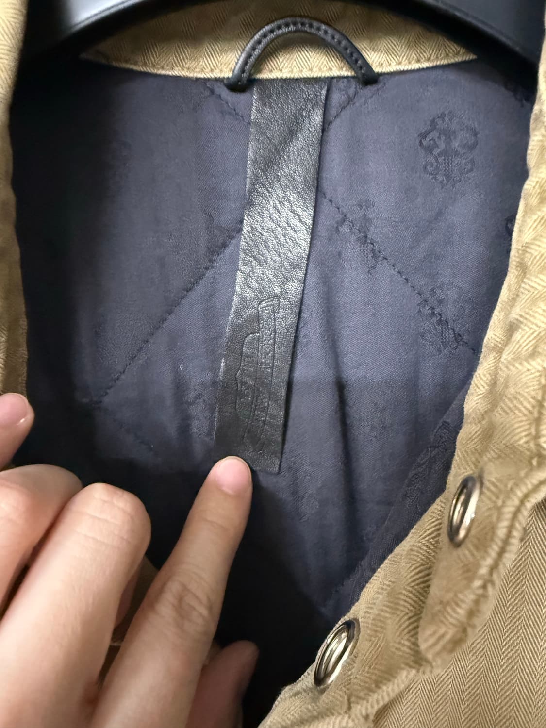 [XL] 크롬하츠 워크독 자켓 내피 Ver 헤링본브라운 상품이미지4