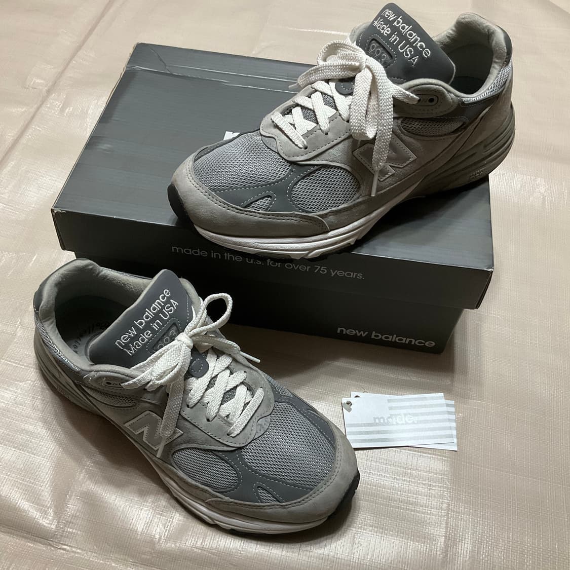 뉴발란스 993 그레이 275 상품이미지1