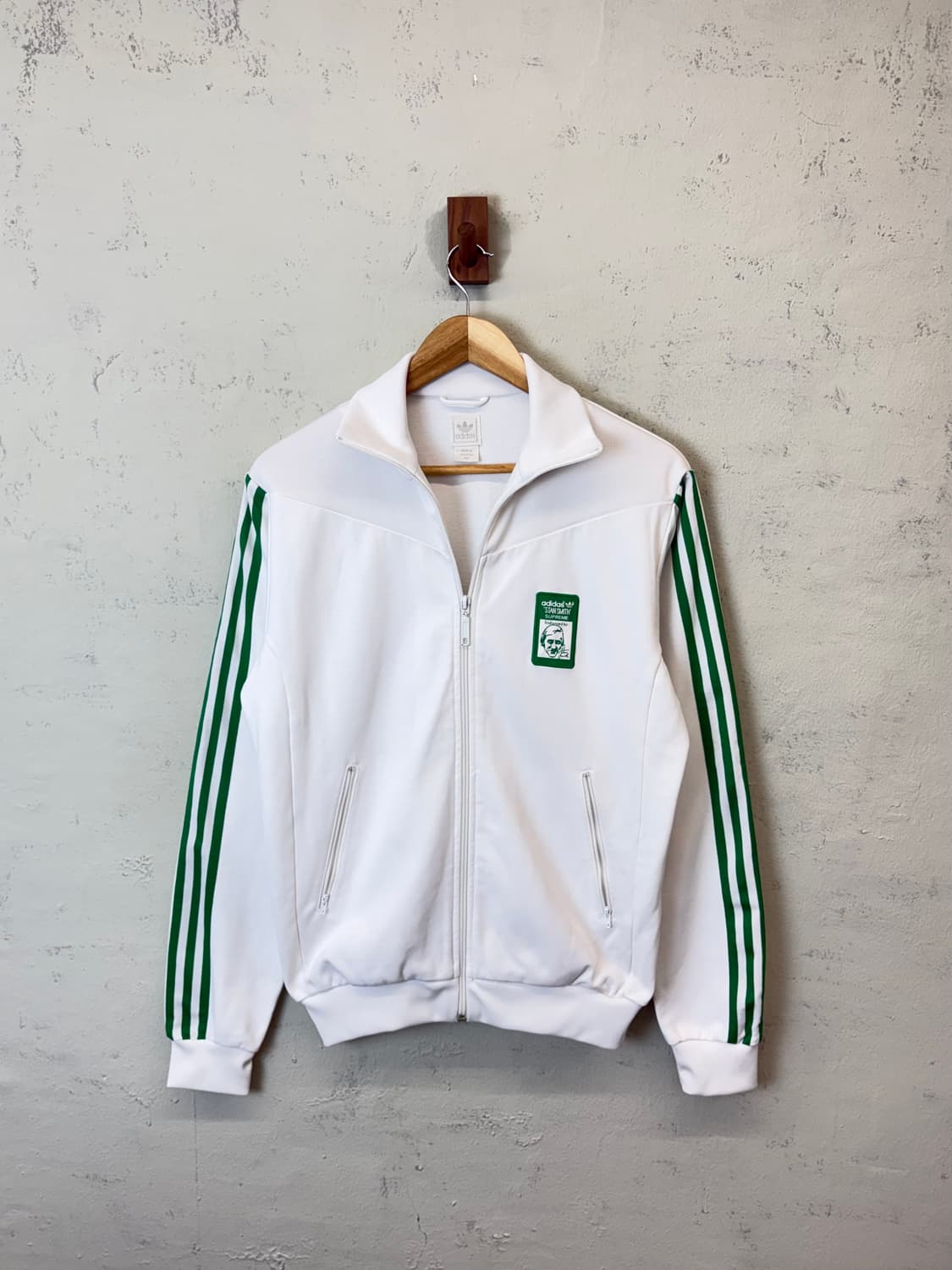 아디다스 슈프림 스탠스미스 빈티지 트랙탑 져지 화이트 상품이미지1