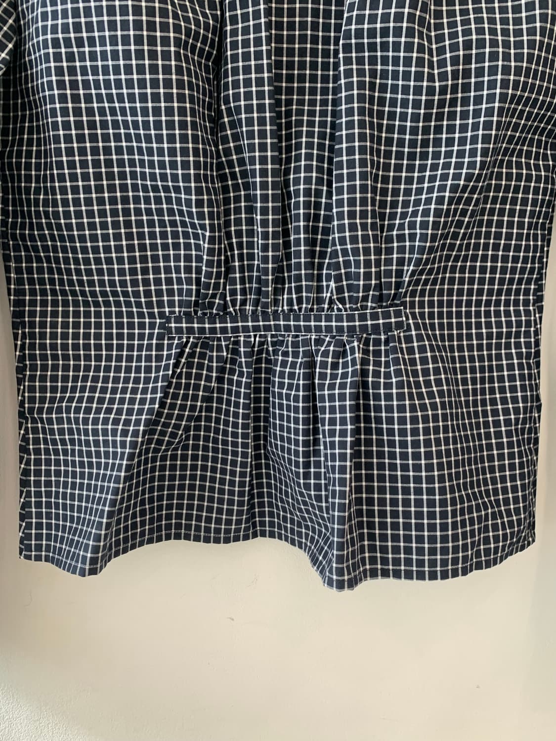 로렌 랄프로렌 체크 헨리넥 셔츠 블라우스 XS 상품이미지4