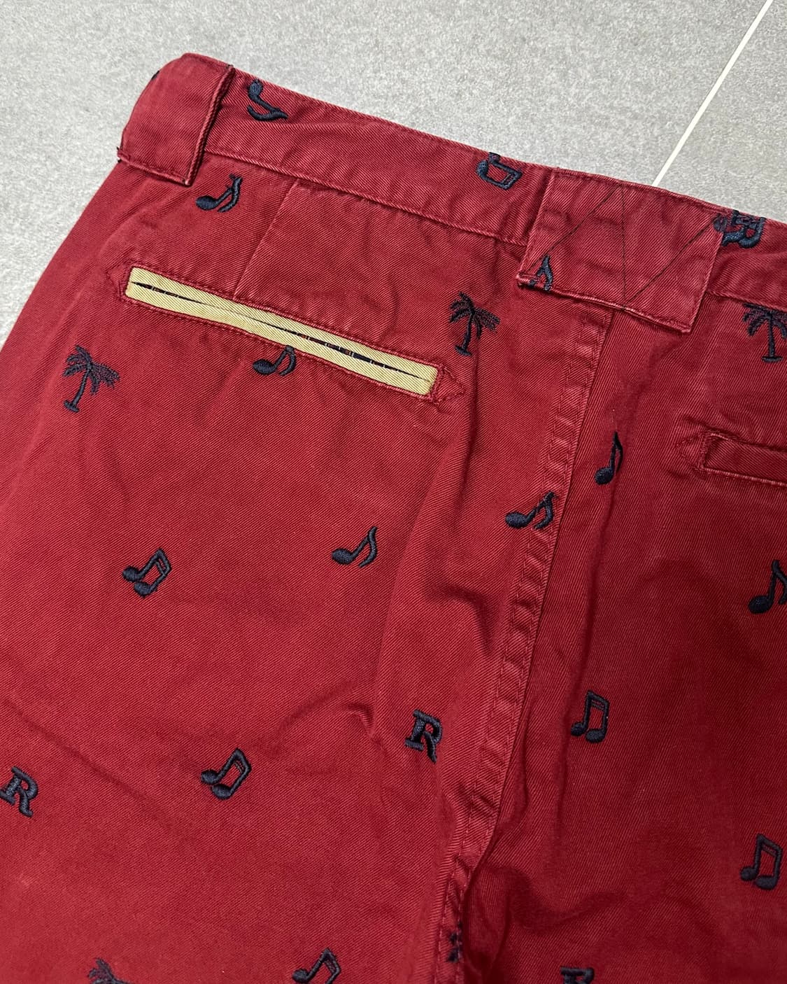 (허단43)R.NEWBOLD 자수 반바지-M2110 상품이미지6