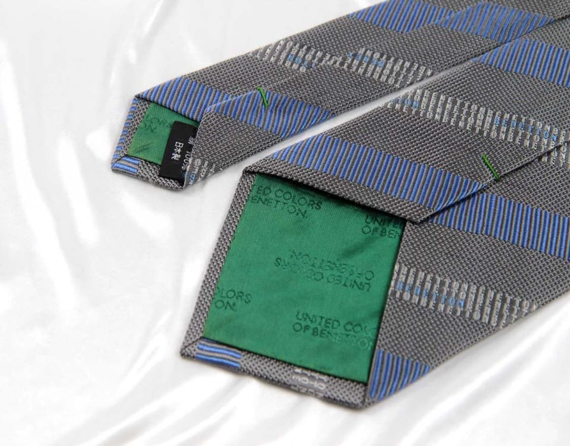 베네통 9.5cm A-등급 남자 명품 넥타이 상품이미지4