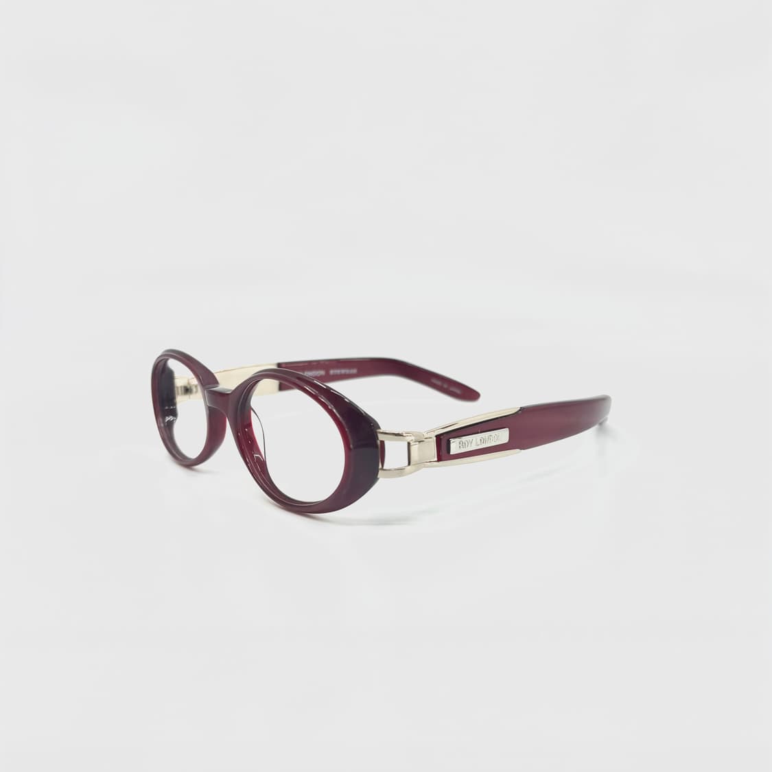 빈티지 데드스탁 보이런던 펑크 아세테이트 버건디 프레임 상품이미지1