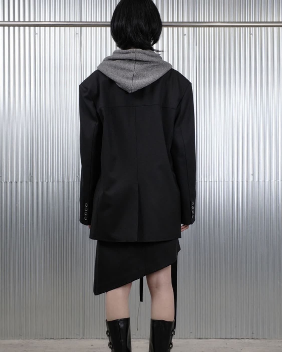 DEBBY UPPER 블랙 블레이저 자켓 (새상품) 상품이미지3