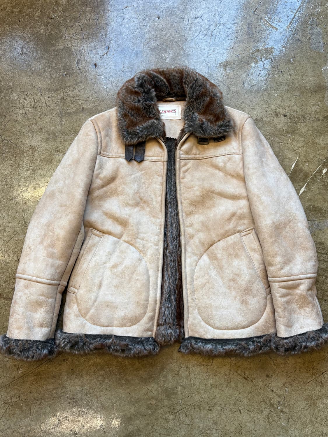 Carters 빈티지 퍼 무스탕 상품이미지2