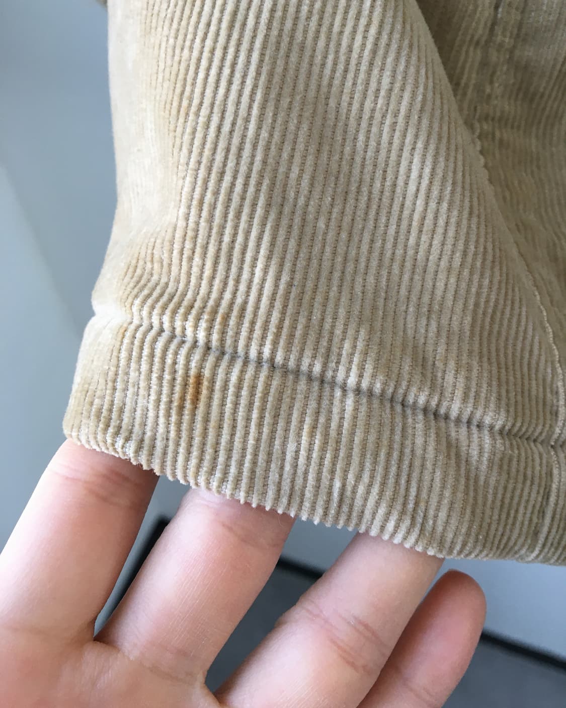 High neck corduroy hood jacket 상품이미지4