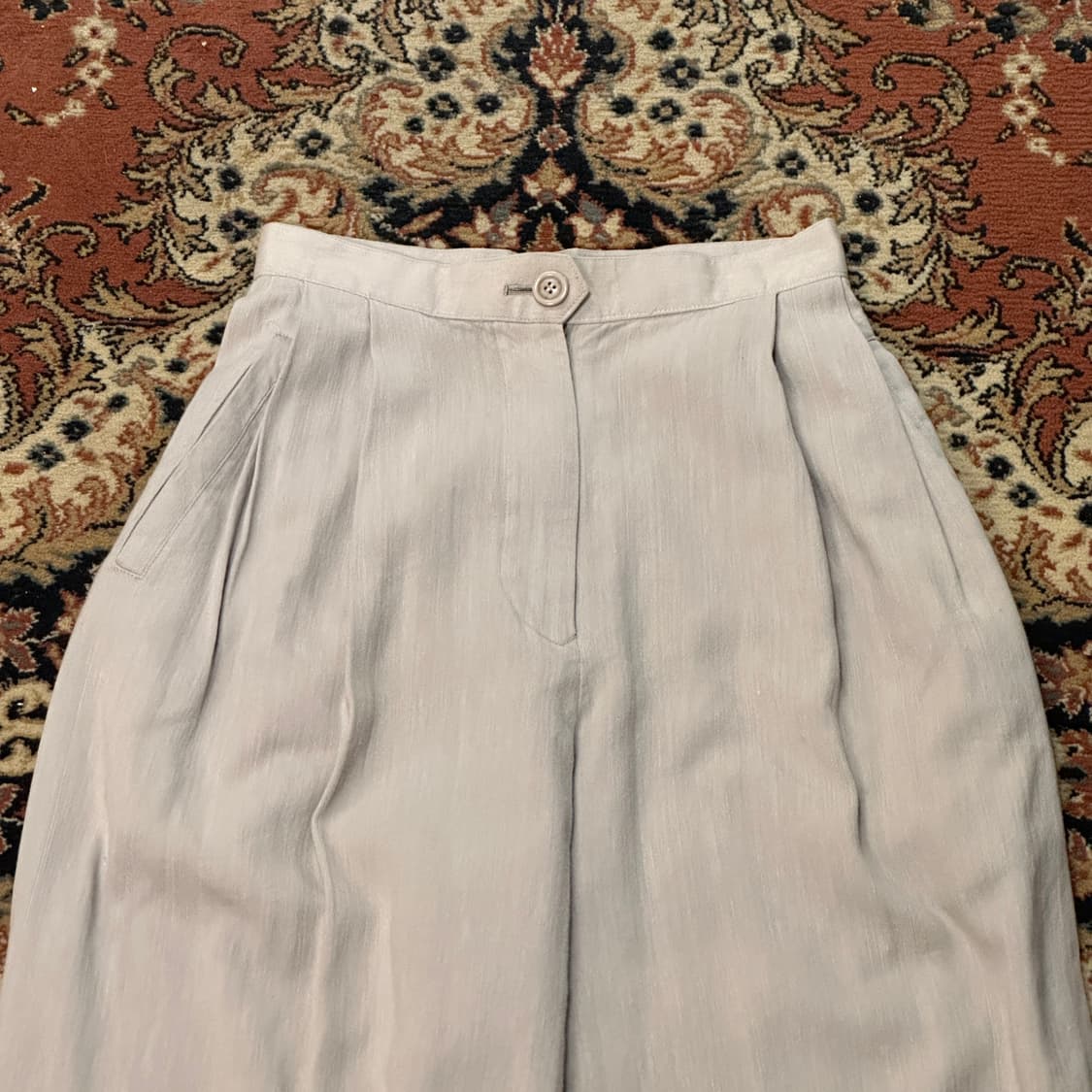 이세이미야케 80s 투턱 와이드 팬츠 (23-24) 상품이미지2