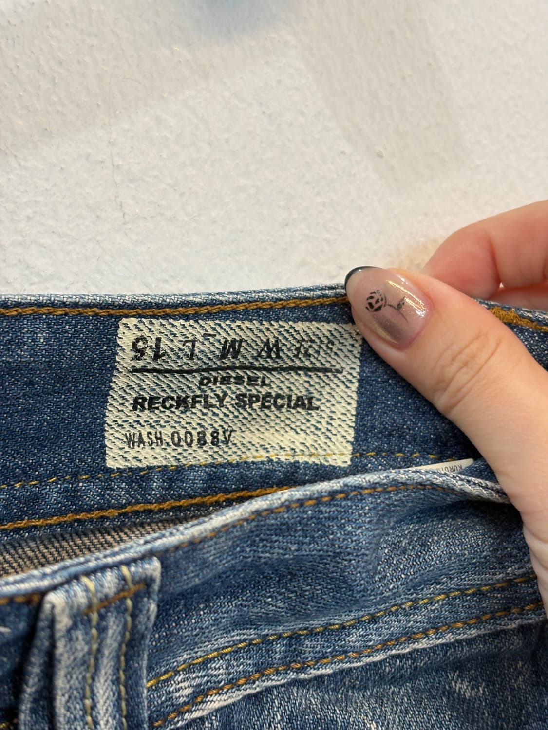 DIESEL Reckfly Special Denim Mini Skirt  상품이미지9