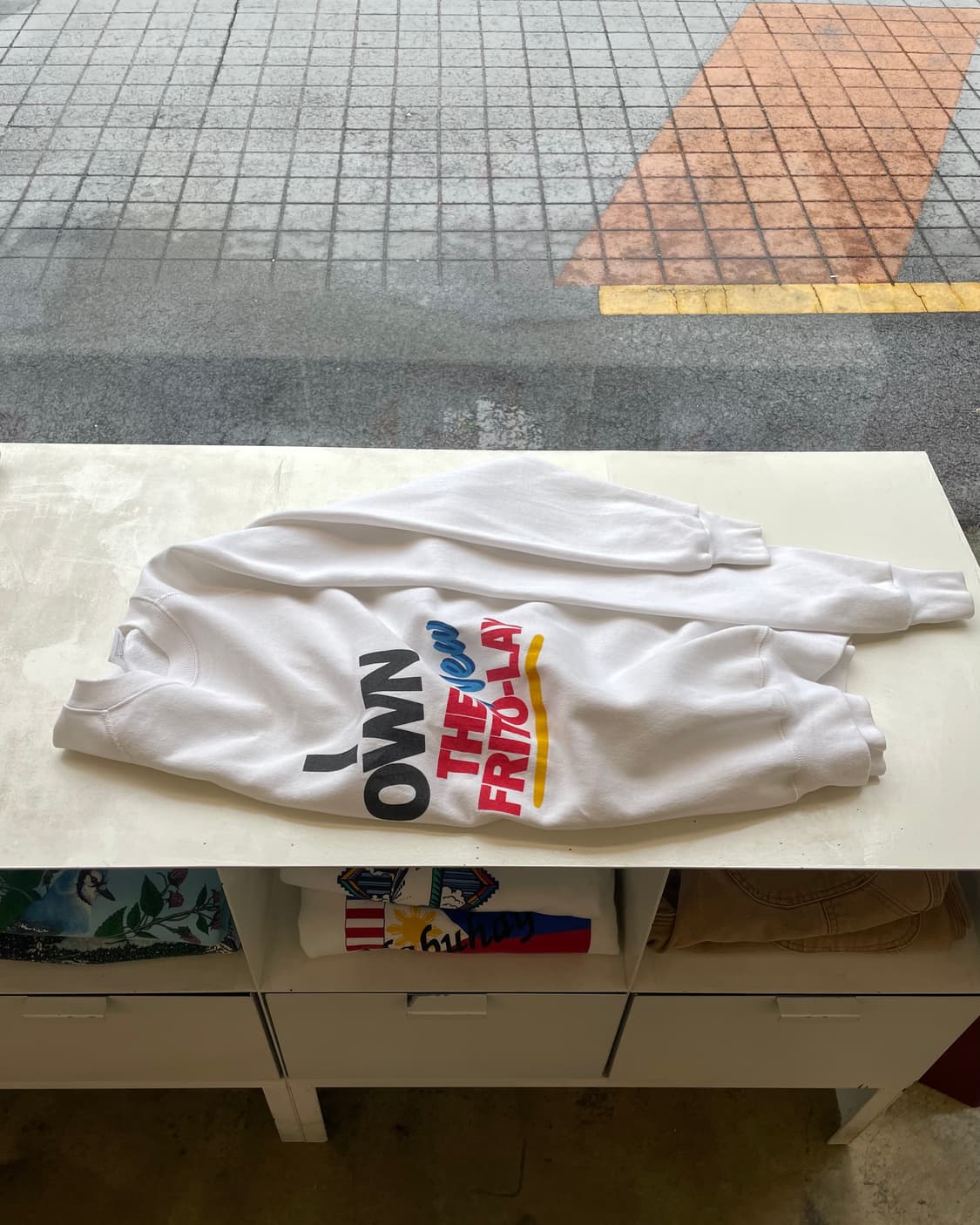 90s USA “Frito-Lay” Promo Sweatshirt XL  상품이미지7