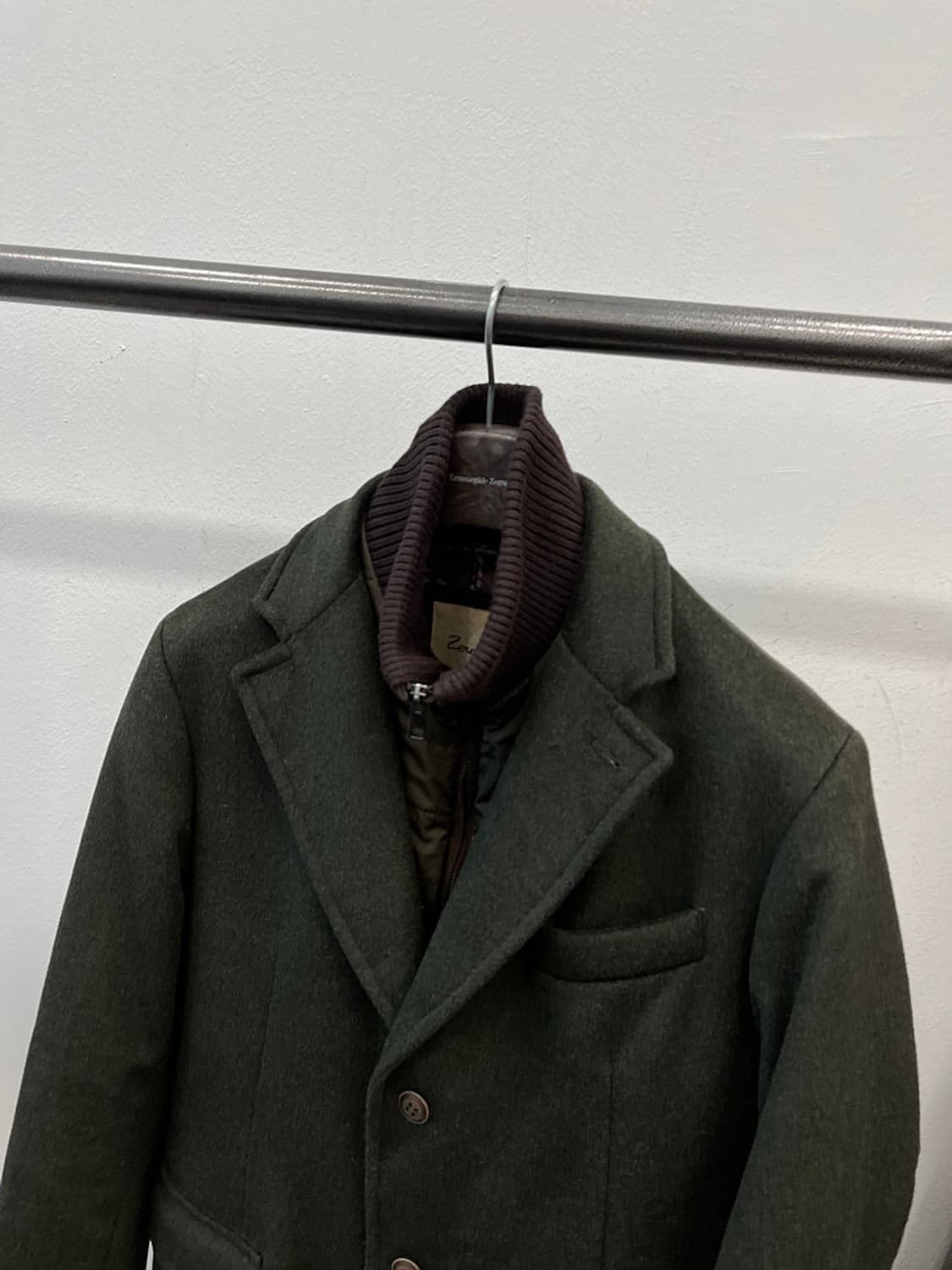 100-105) 제로세탄타 이태리 캐시미어 코트 상품이미지2