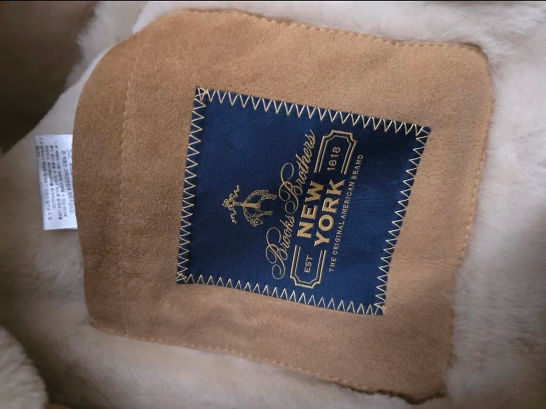 브룩스브라더스 양가죽 무스탕 자켓 상품이미지3