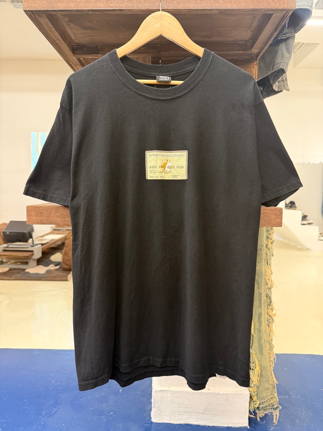 Stussy 스투시 크레딧 카드 반팔티 상품이미지3